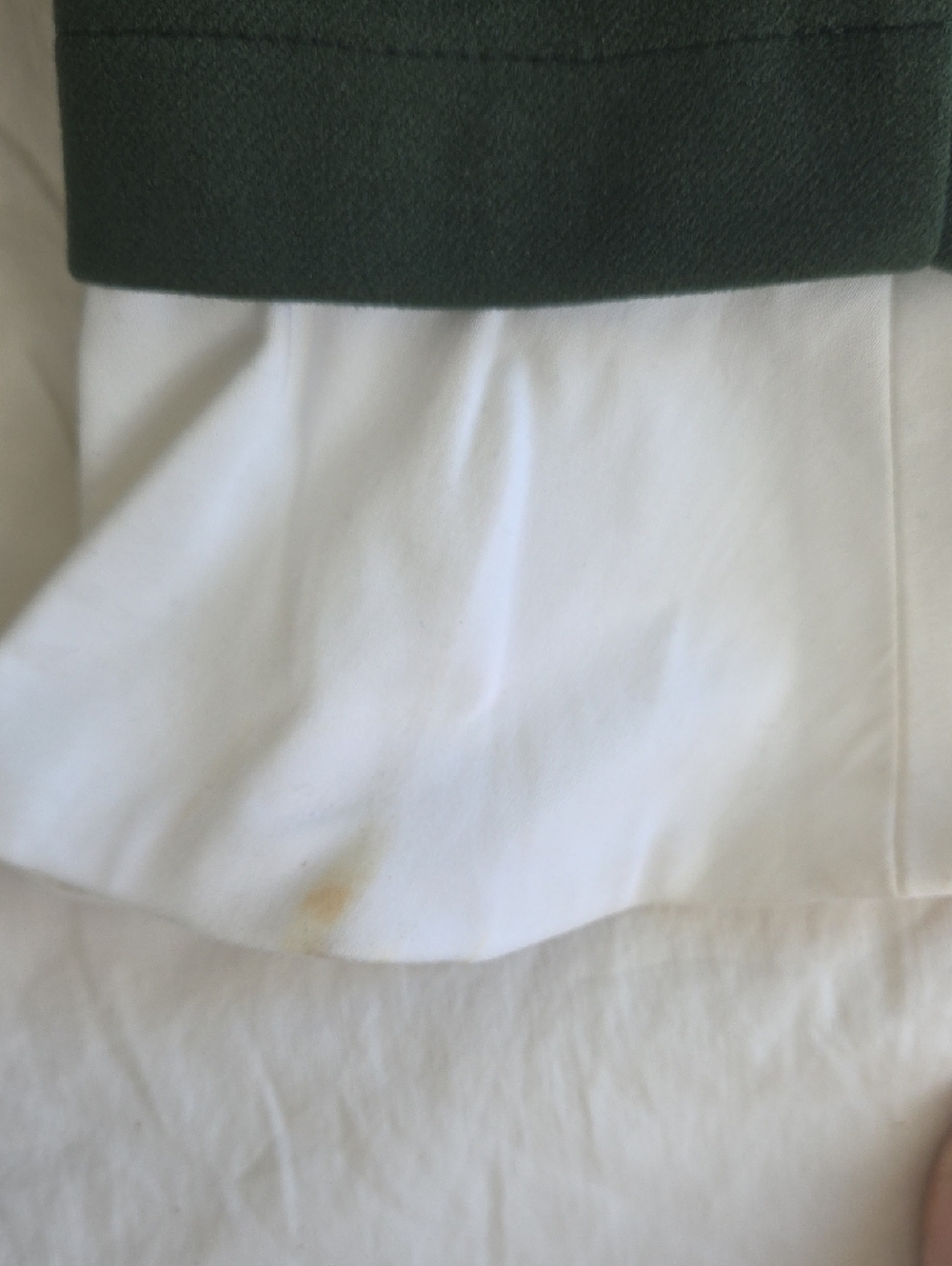 Tuckernuck English Ivy Dakotah Collared Hunter Green White Shirt Dress Large - Picture 10 of 10